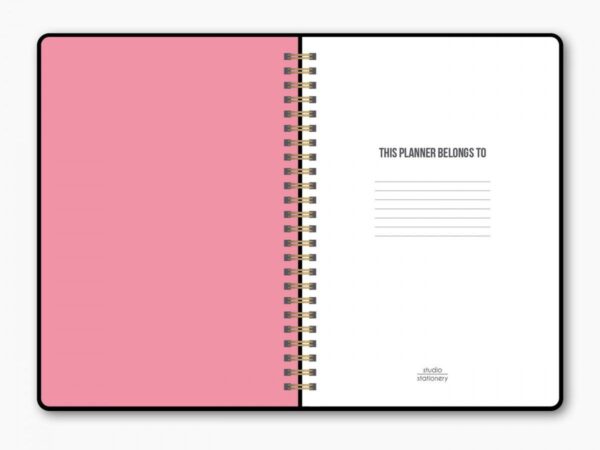 Studio Stationery My personal planner - Just Start - Afbeelding 4