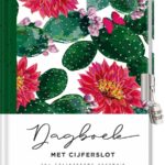 Dagboek met cijferslot voor volwassenen - Cactus