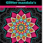 Glitterkleurboek Mandala - Night blooming