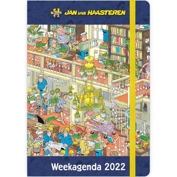 Jan van Haasteren Weekagenda 2022 Bureau agenda
