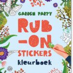 Rub-on Stickers kleurboek - Garden party
