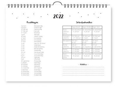 Fyllbooks Familieplanner 2022 – A4 Familie kalender