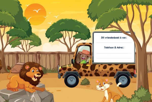 Jungle Safari Vriendenboekje - Afbeelding 7