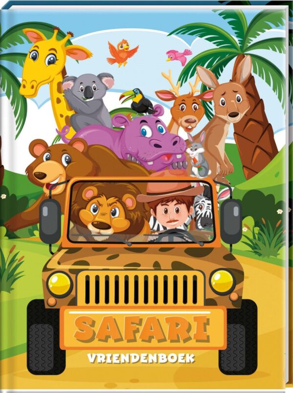 Jungle Safari Vriendenboekje