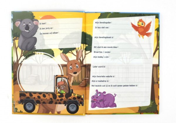 Jungle Safari Vriendenboekje - Afbeelding 3