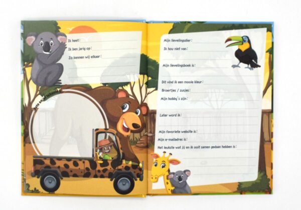 Jungle Safari Vriendenboekje - Afbeelding 4
