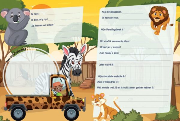 Jungle Safari Vriendenboekje - Afbeelding 10