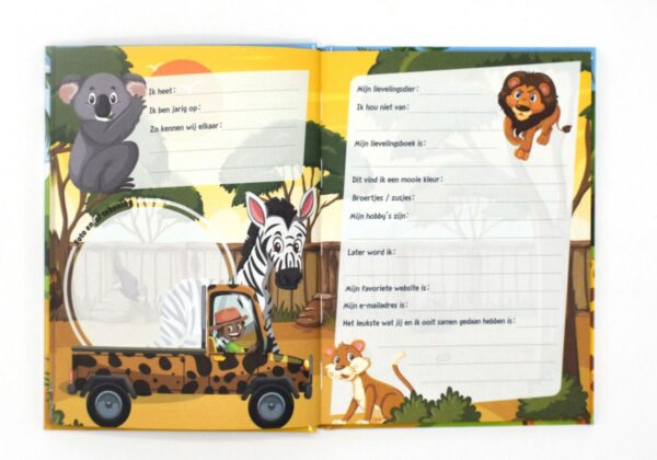Jungle Safari Vriendenboekje - Afbeelding 5