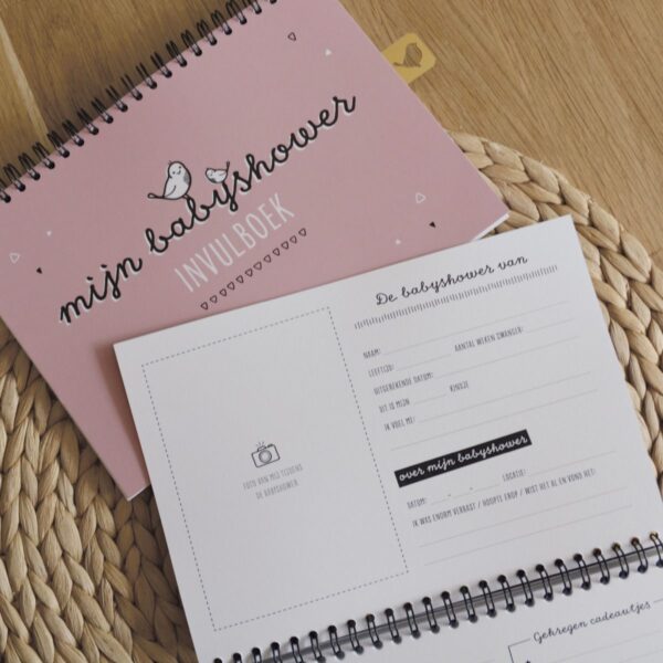 Thuismusje Mijn babyshower invulboek - Groen - Afbeelding 10