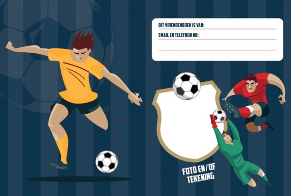 Voetbal Vriendenboekje - Afbeelding 7