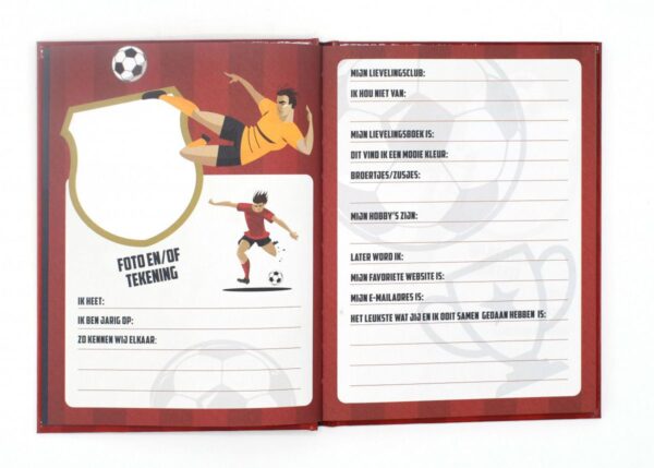 Voetbal Vriendenboekje - Afbeelding 3