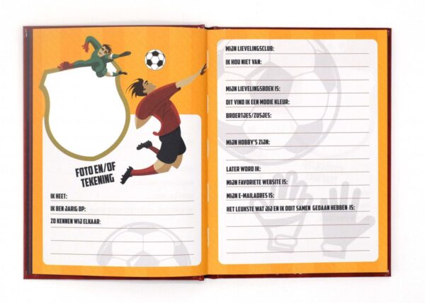 Voetbal Vriendenboekje - Afbeelding 5