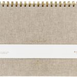 A-Journal Deskplanner - Weekplanner - Linnen