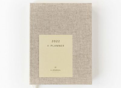 A-Planner Jaaragenda 2022 – Linnen A-Journal agenda