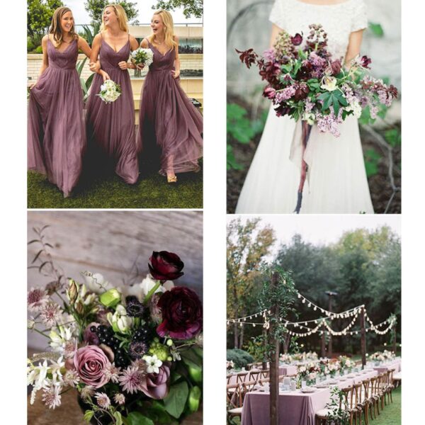 Bonjour to you - Gastenboek Bruiloft - Pretty Purple - Afbeelding 11