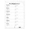 Fyllbooks Maaltijdplanner A5