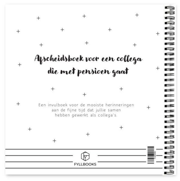 Fyllbooks Afscheidsboek pensioen - 25 personen - wire-o - Afbeelding 6