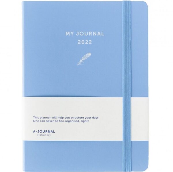 My A-Journal Jaaragenda 2022 – Lavendel Blauw A-Journal agenda