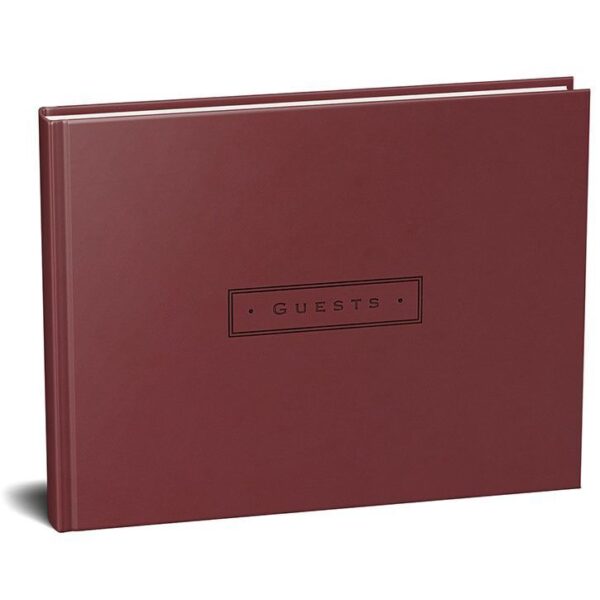 Peter Pauper Gastenboek Artisan Burgundy (universeel)