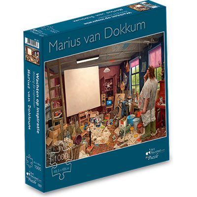 Marius van Dokkum Puzzel – Wachten op inspiratie (1000 stukjes) Legpuzzels
