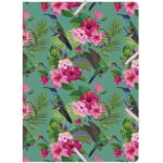 Cedon Luxe Documentenmap Flower Bird