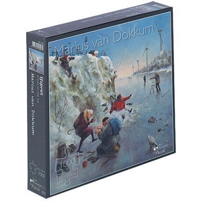 Marius van Dokkum Puzzel – IJspret (1000 stukjes) Kerst cadeautips