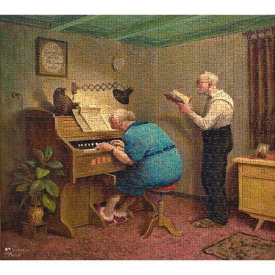Marius van Dokkum Puzzel – Zoals de ouden zongen (1000 stukjes) Legpuzzels