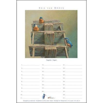 Vogels – Erik van Ommen Verjaardagskalender Dieren kalenders