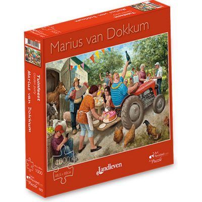 Marius van Dokkum Puzzel – Tuinfeest (1000 stukjes) Legpuzzels
