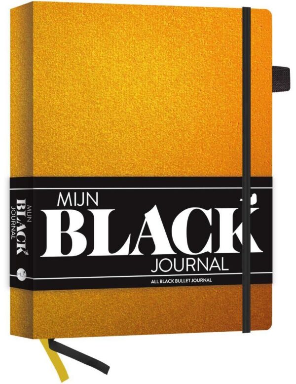 MUS Mijn Black Journal - Gold velvet