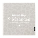 Pink Peach Mijn 9 Maanden Dagboek Linnen Leopard (1)