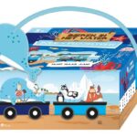 Puzzeltrein Dieren in het water (boek + puzzel)