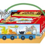 Puzzeltrein Wilde dieren (boek + puzzel)