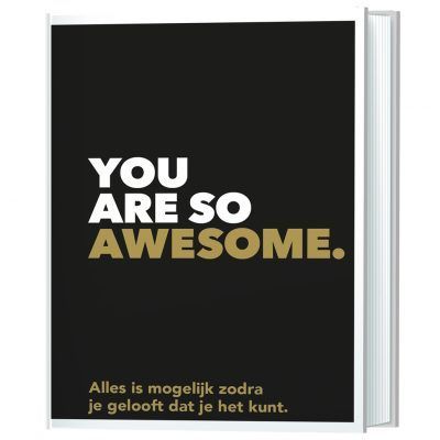 You are so awesome Quote boekje Cadeauboeken