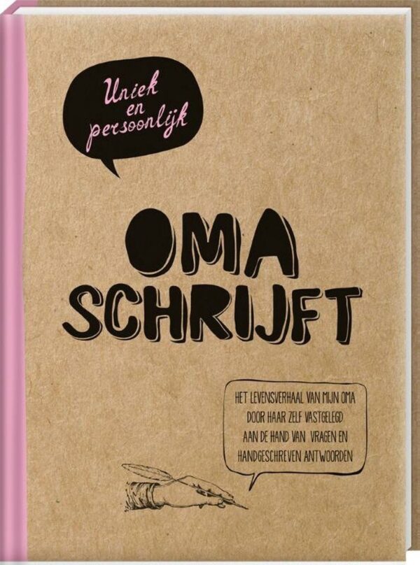 Invulboek Oma schrijft