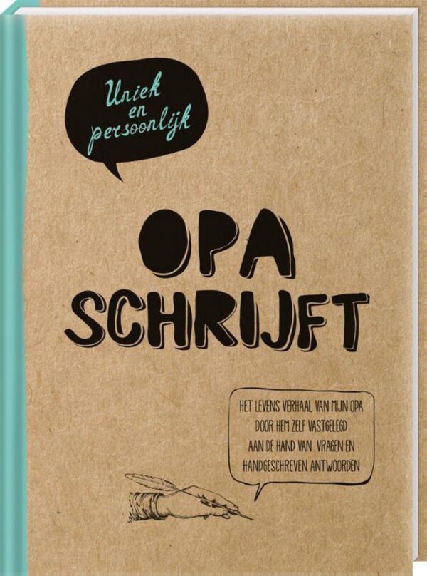 Invulboek Opa schrijft