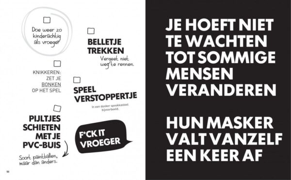 F*ck-it list book voor vrienden - Afbeelding 9