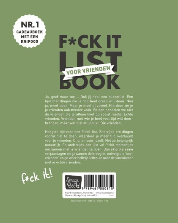 F*ck-it list book voor vrienden - Afbeelding 12