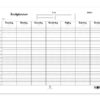 Fyllbooks Weekplanner met tijd A4