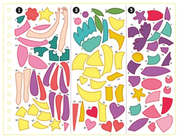 Stickerboek Stickeren op nummer - Magische vriendjes - Afbeelding 4