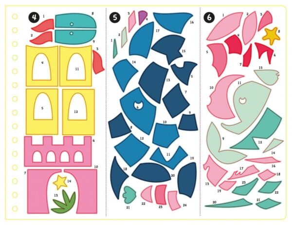 Stickerboek Stickeren op nummer - Magische vriendjes - Afbeelding 6