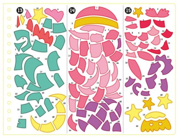 Stickerboek Stickeren op nummer - Magische vriendjes - Afbeelding 12