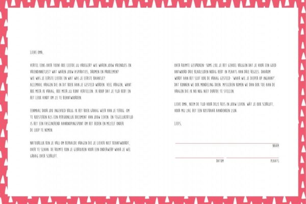 Invulboek Oma schrijft - Afbeelding 2