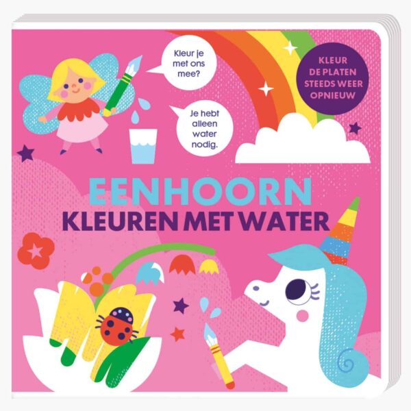 Sam Kleuren Met Water Eenhoorn