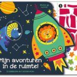 Stickerboek Stickeren op nummer - Ruimte avonturen