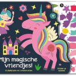 Stickerboek Stickeren op nummer - Magische vriendjes