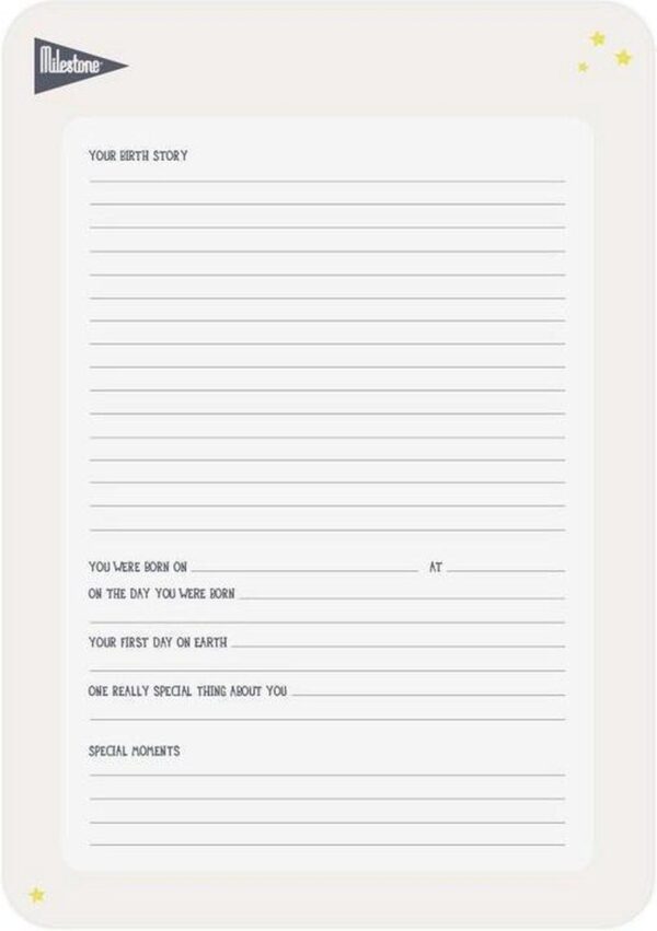Milestone Geboorteposter sterrenbeeld – Scorpio/Schorpioen (Engelstalig) - Afbeelding 4