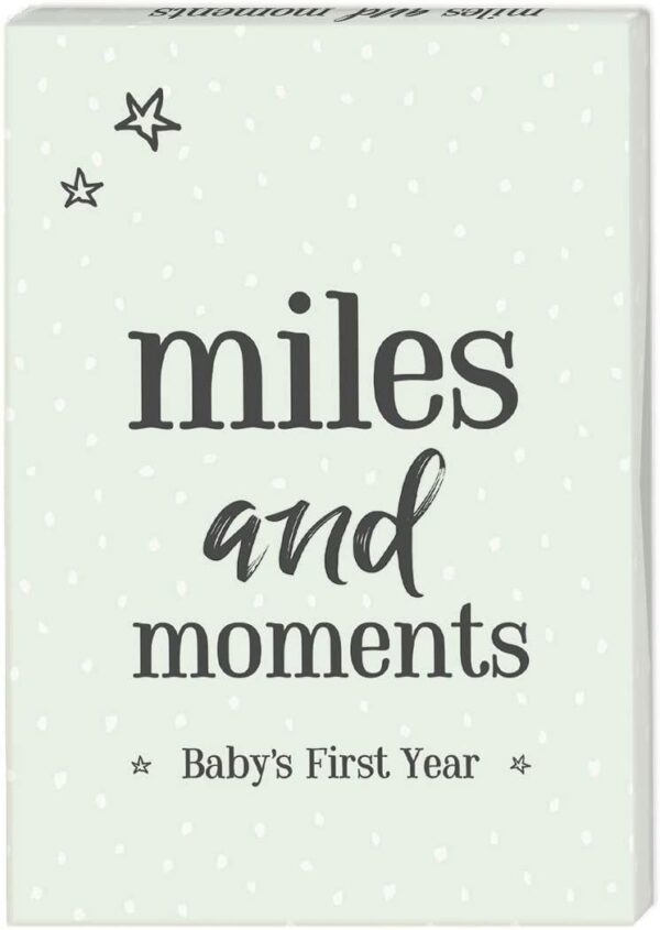 Milestone Miles & Moments Baby mijlpaalkaarten (Engelstalig)