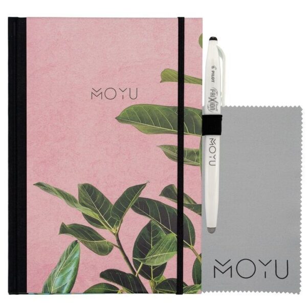 MOYU Uitwisbaar Notitieboek Premium A5 - Pink Planter