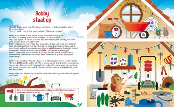 Speuren in de tuin - Voorleesboek - Afbeelding 3